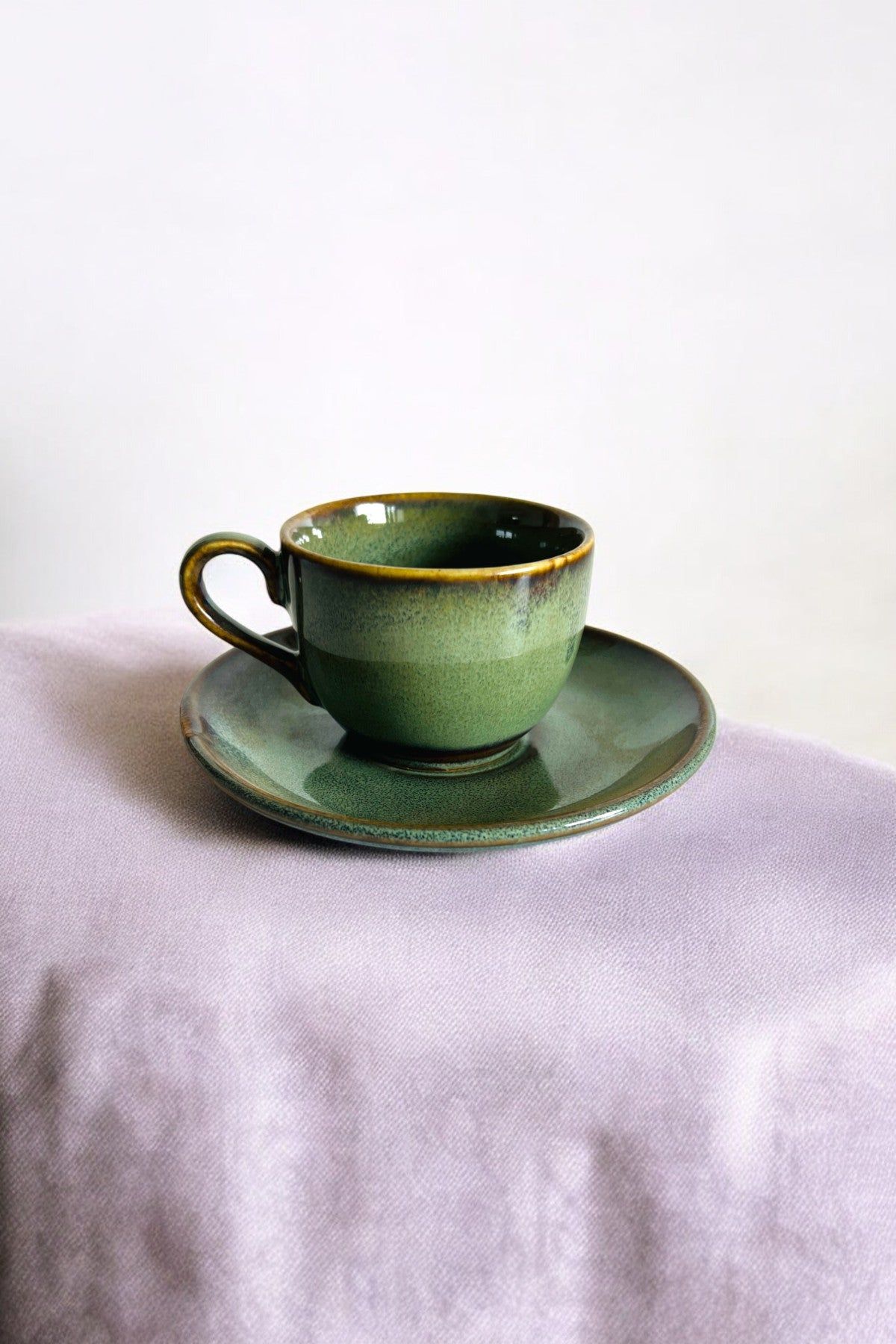 Timeless Rituals Tea Cup with Saucer